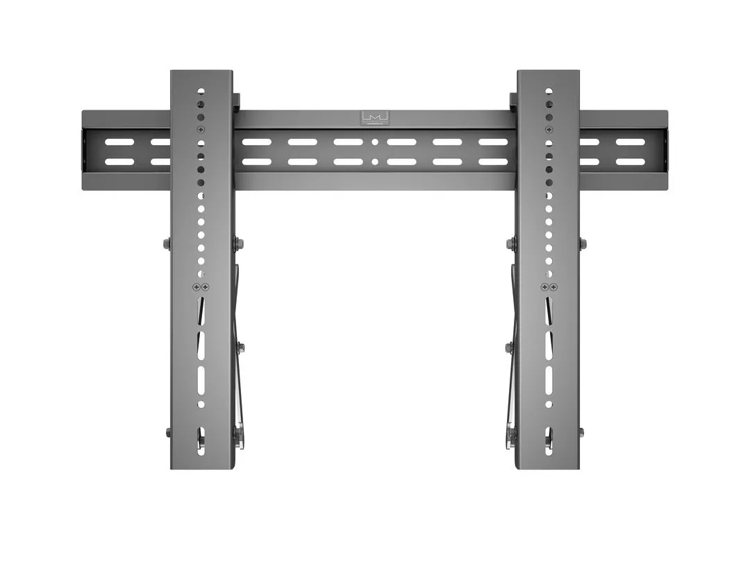 Multibrackets M Public Video Wall Mount Push - Wall mount tuotteelle LCD nestekiden&auml;ytt&ouml; / plasma TV - black &amp; slate -n&auml;yt&ouml;n koko: 37"-70"