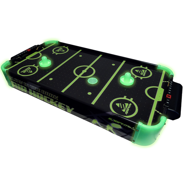 SportMe Airhockey Game Glow in the Dark