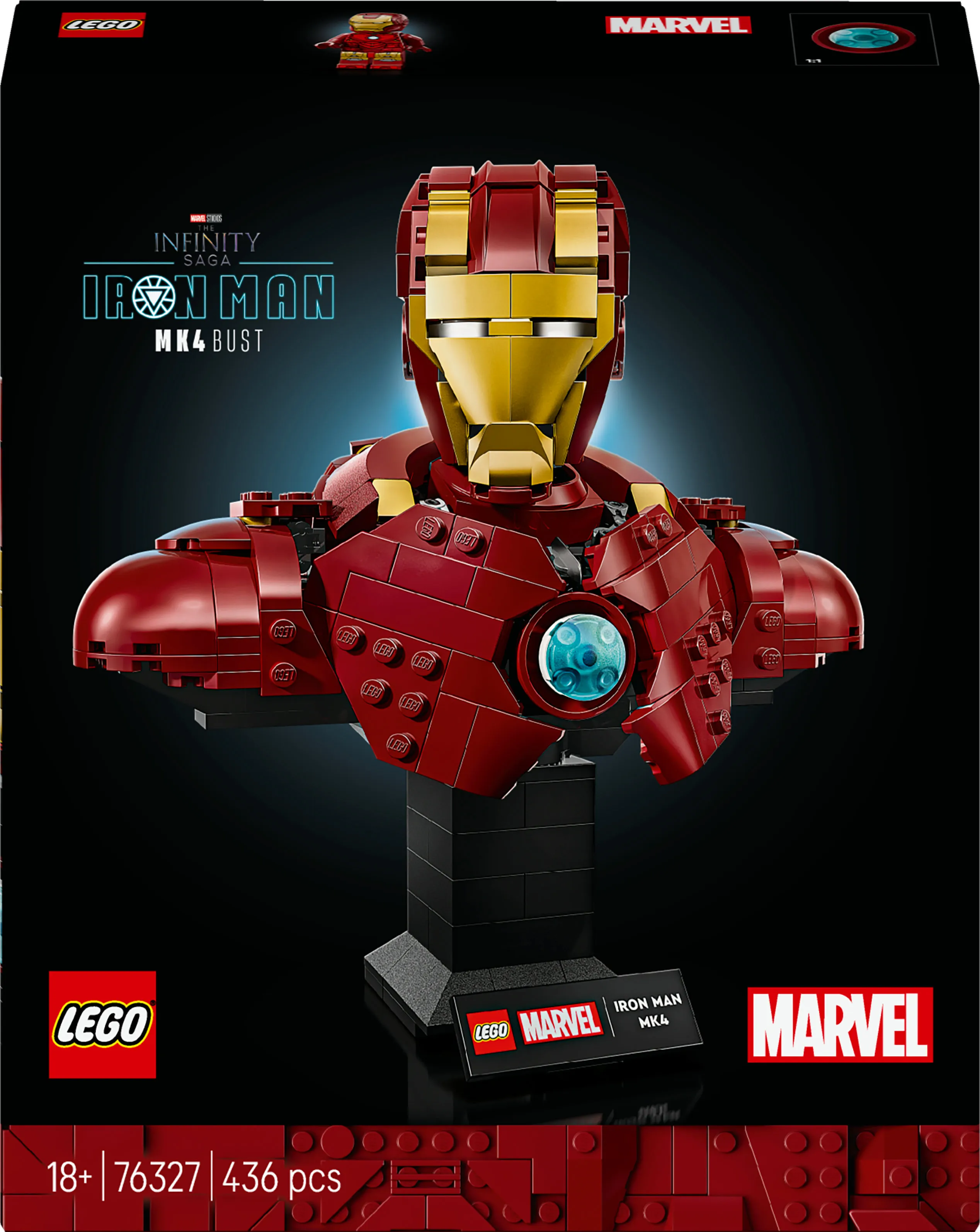 LEGO Marvel Iron Man MK4 Bust 76327