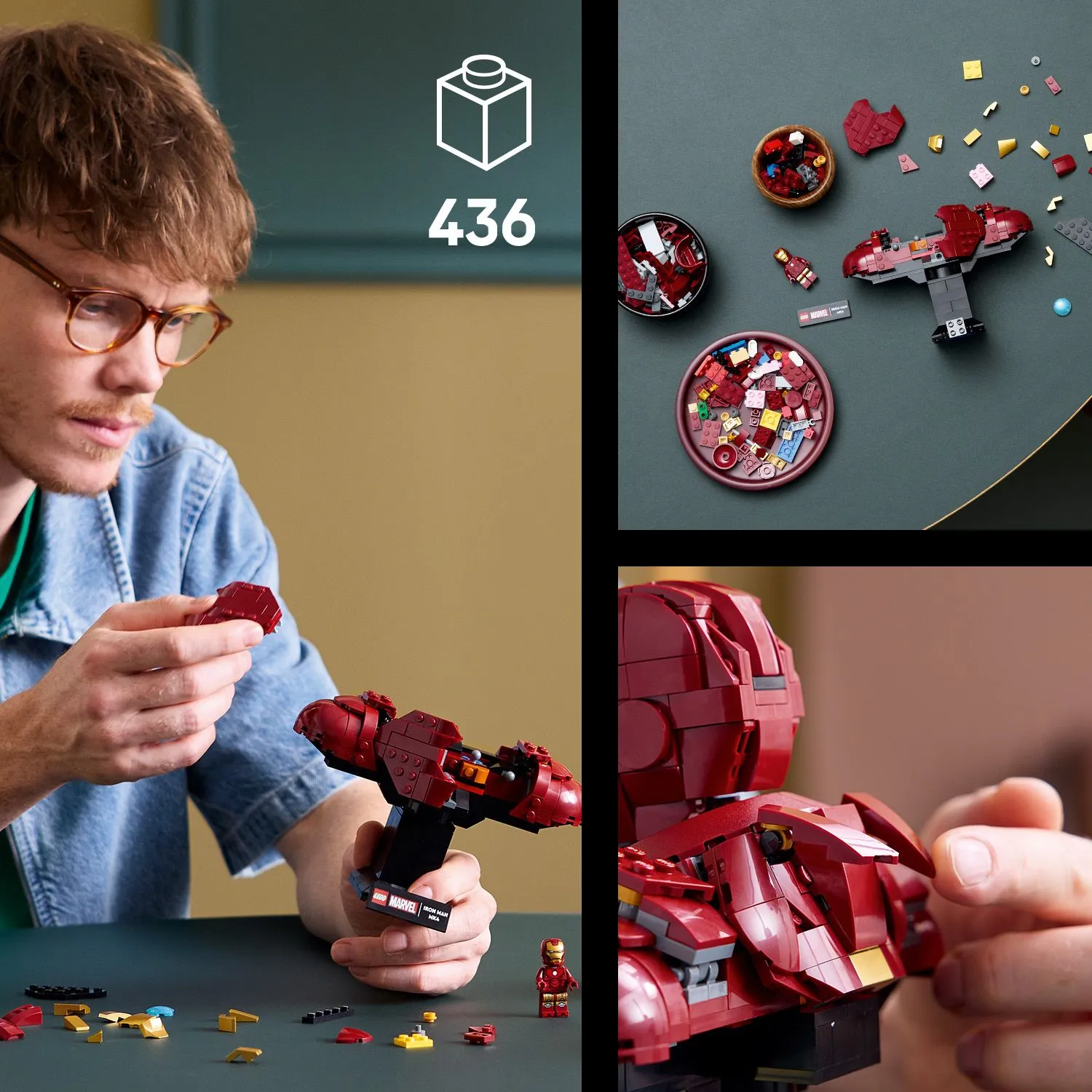 LEGO Marvel Iron Man MK4 Bust 76327