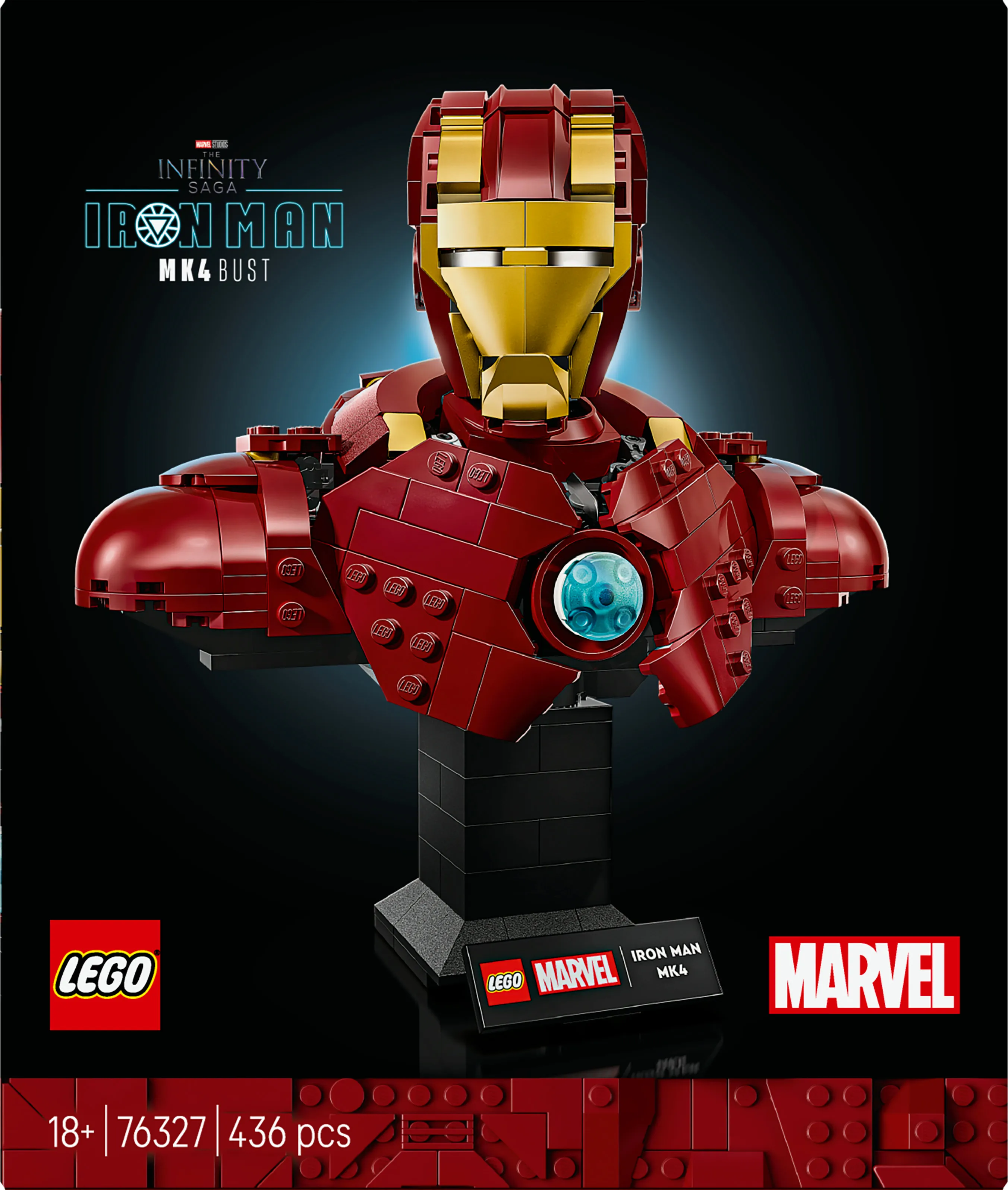 LEGO Marvel Iron Man MK4 Bust 76327