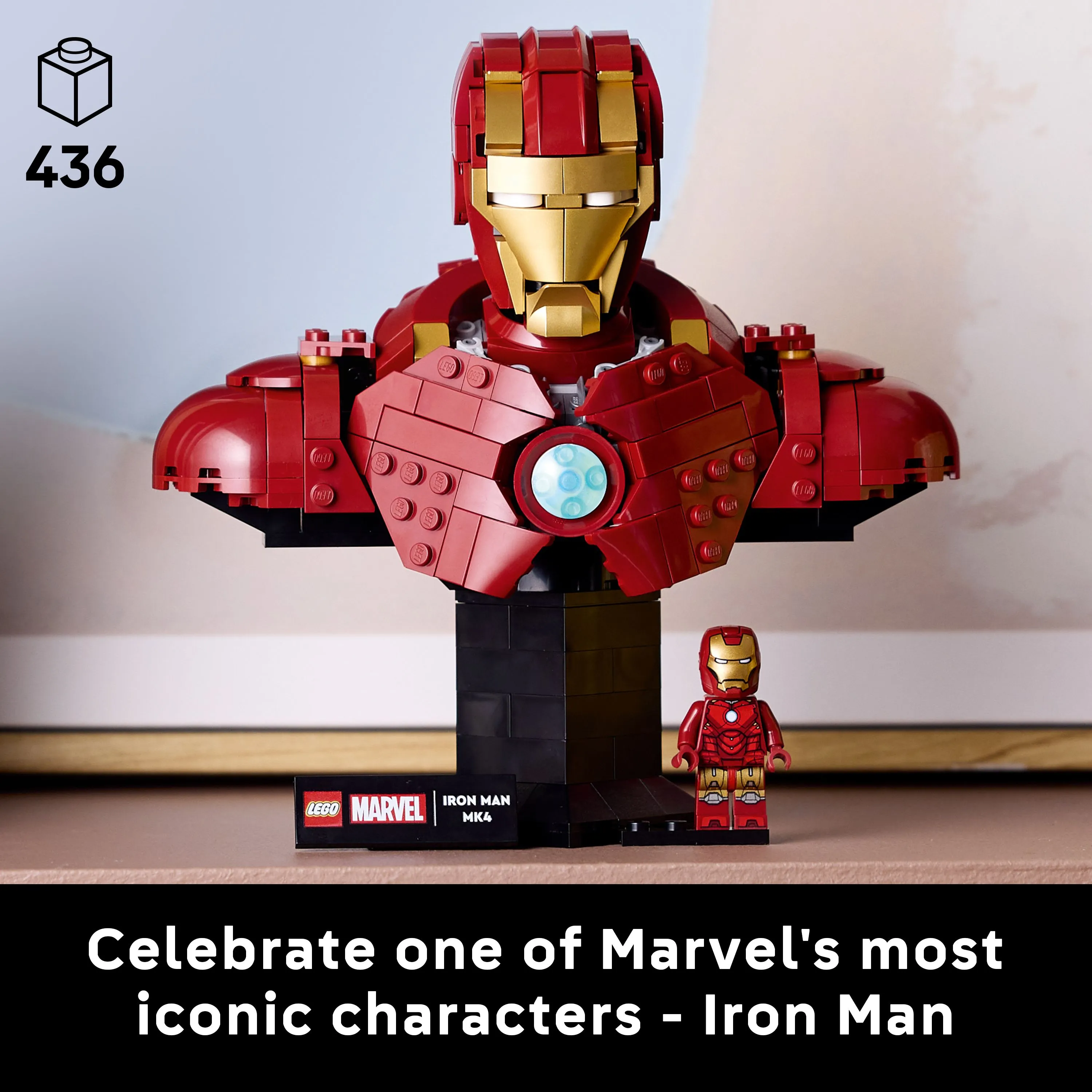 LEGO Marvel Iron Man MK4 Bust 76327