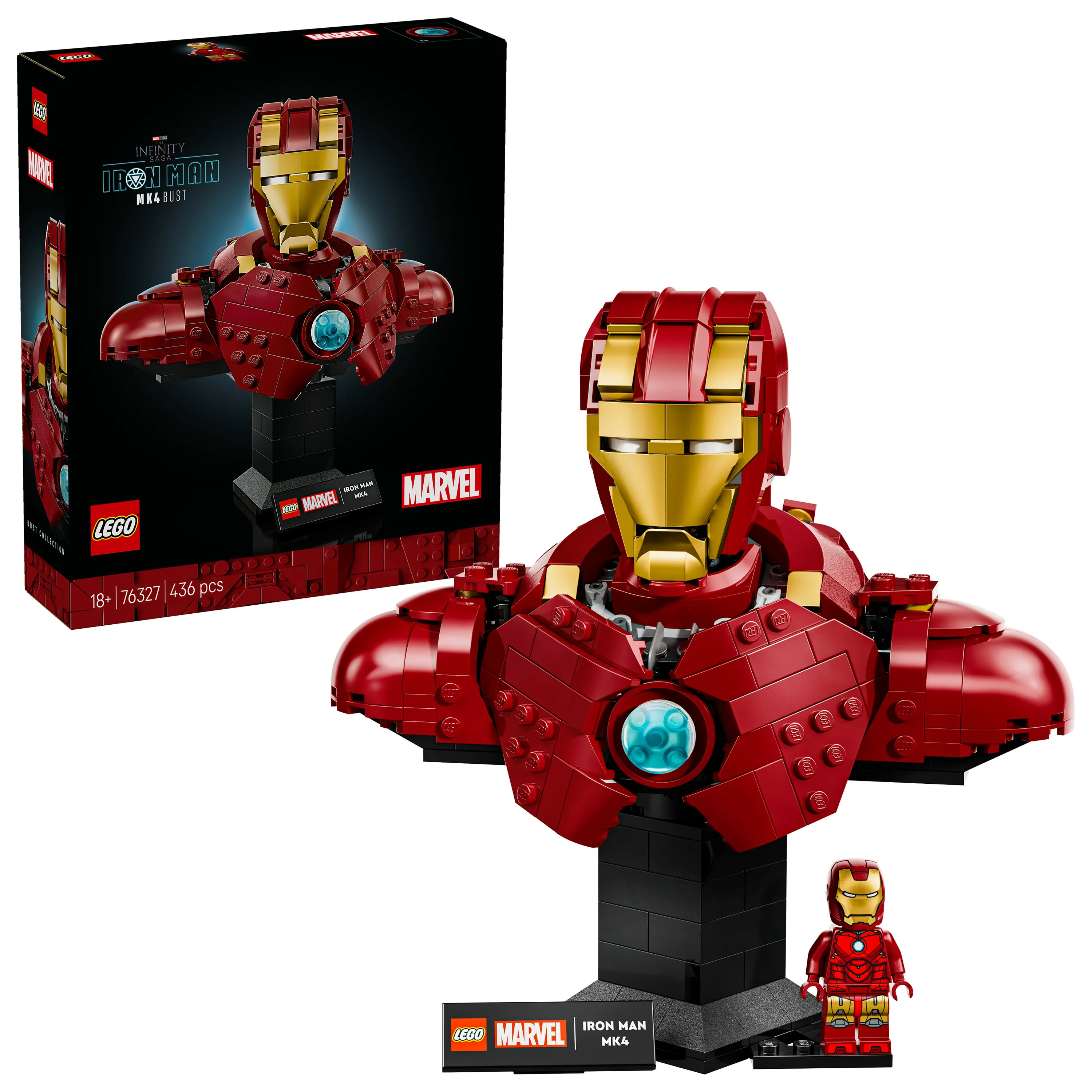 LEGO Marvel Iron Man MK4 Bust 76327