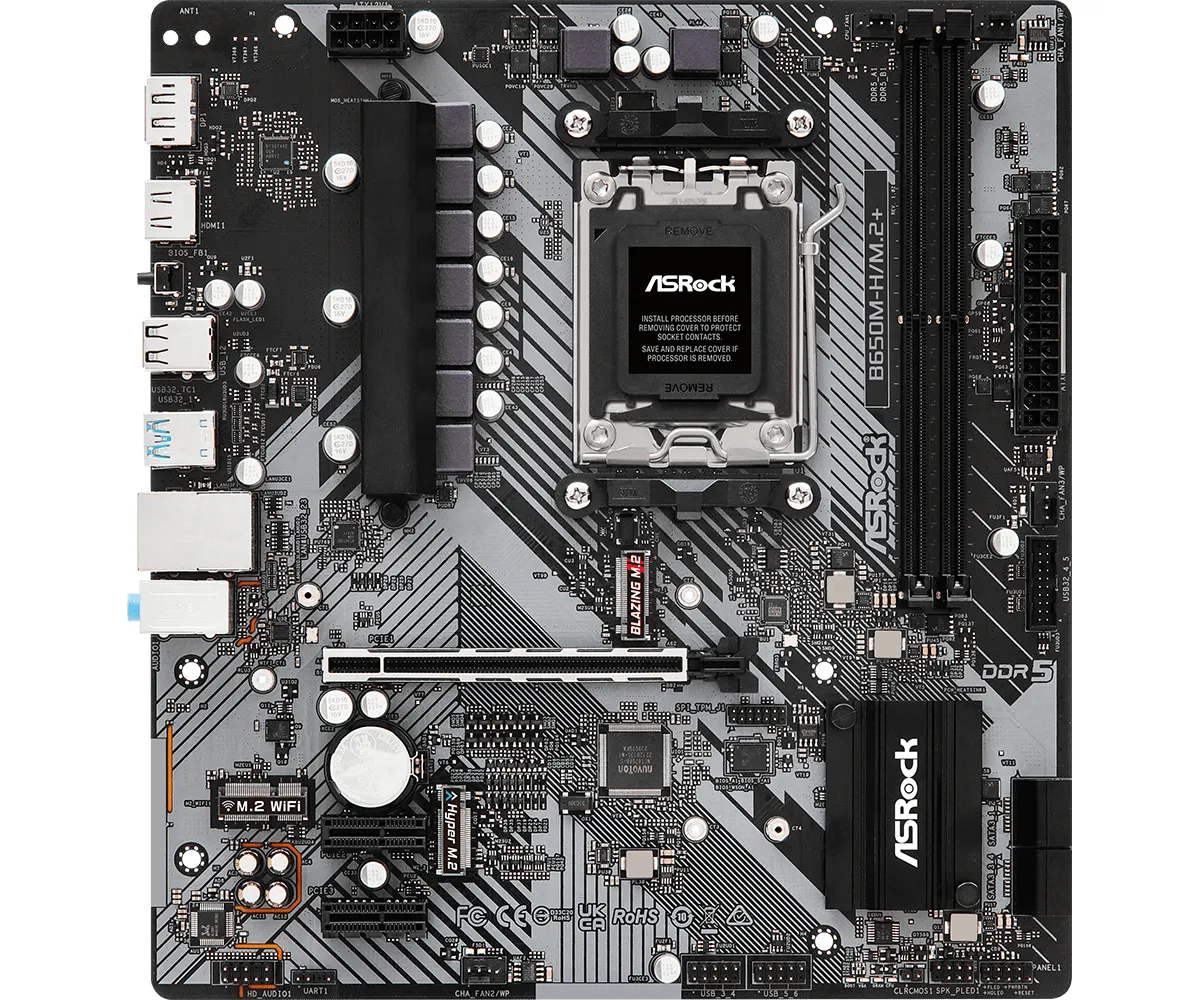 ASRock B650M-H/M.2+ mATX - motherboard