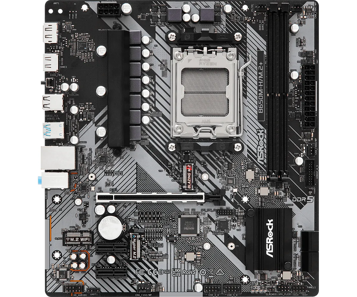 ASRock B650M-H/M.2+ mATX - motherboard