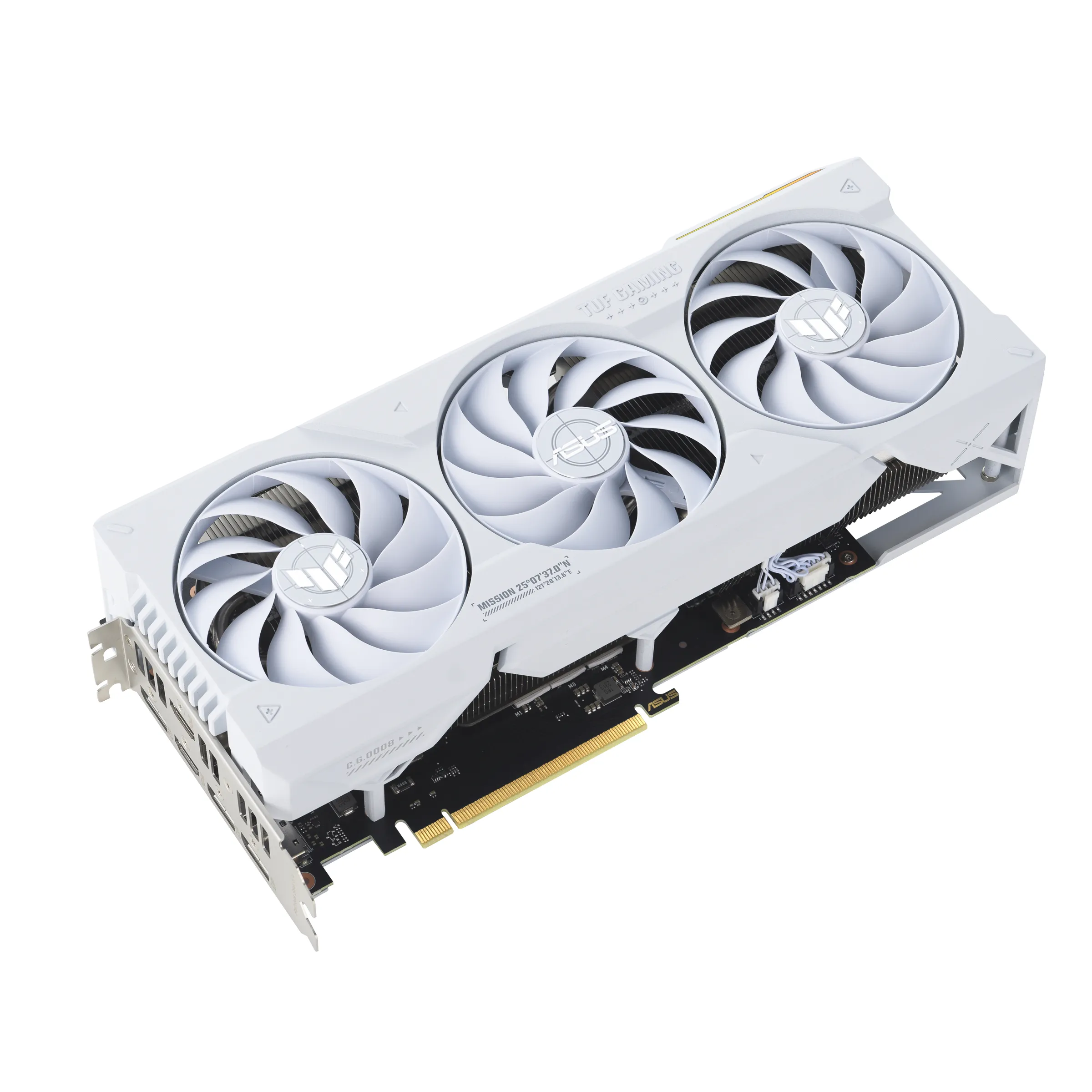 Asus GeForce RTX 4070 TI SUPER 16GB TUF OC Gaming White Edition -n&auml;yt&ouml;nohjain