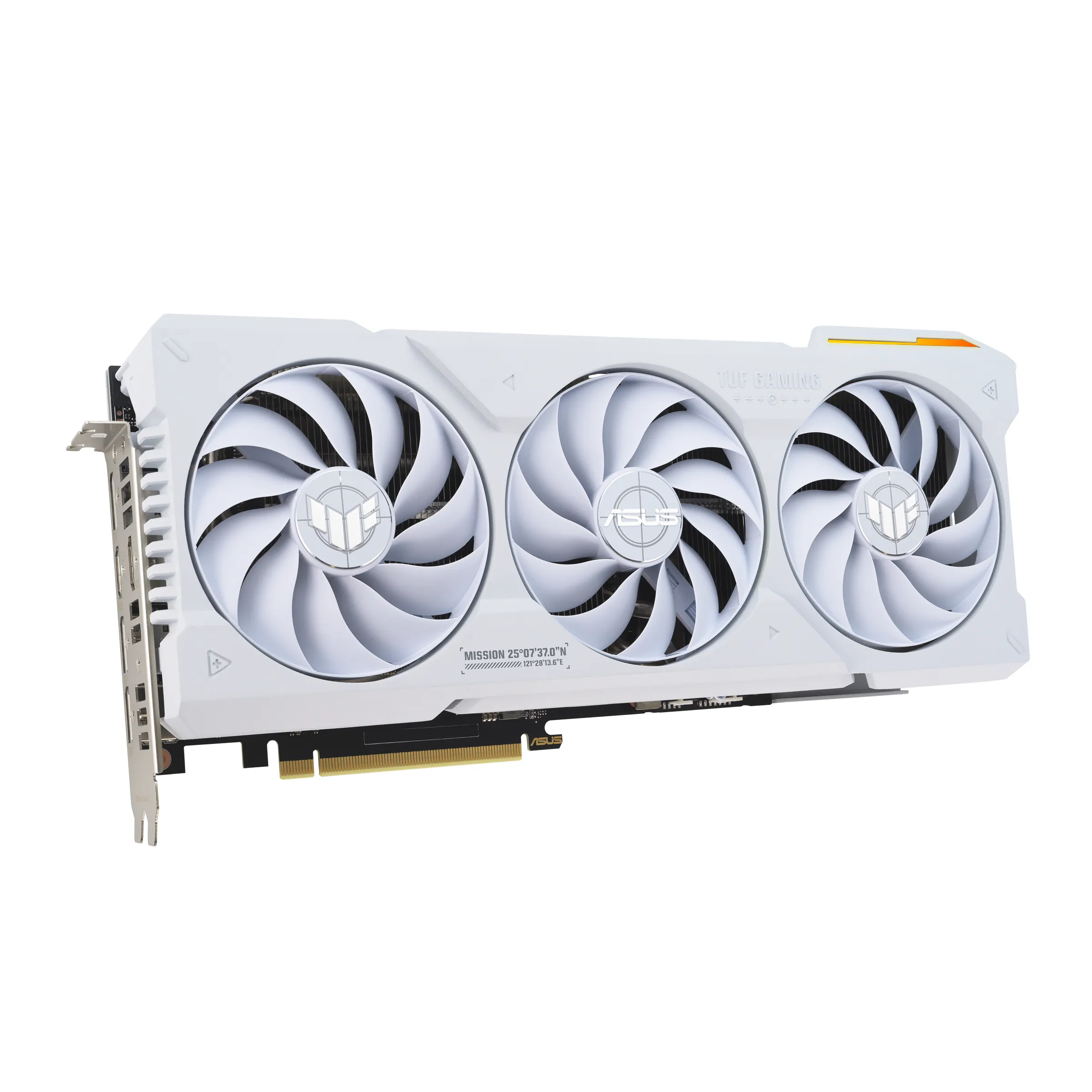 Asus GeForce RTX 4070 TI SUPER 16GB TUF OC Gaming White Edition -näytönohjain