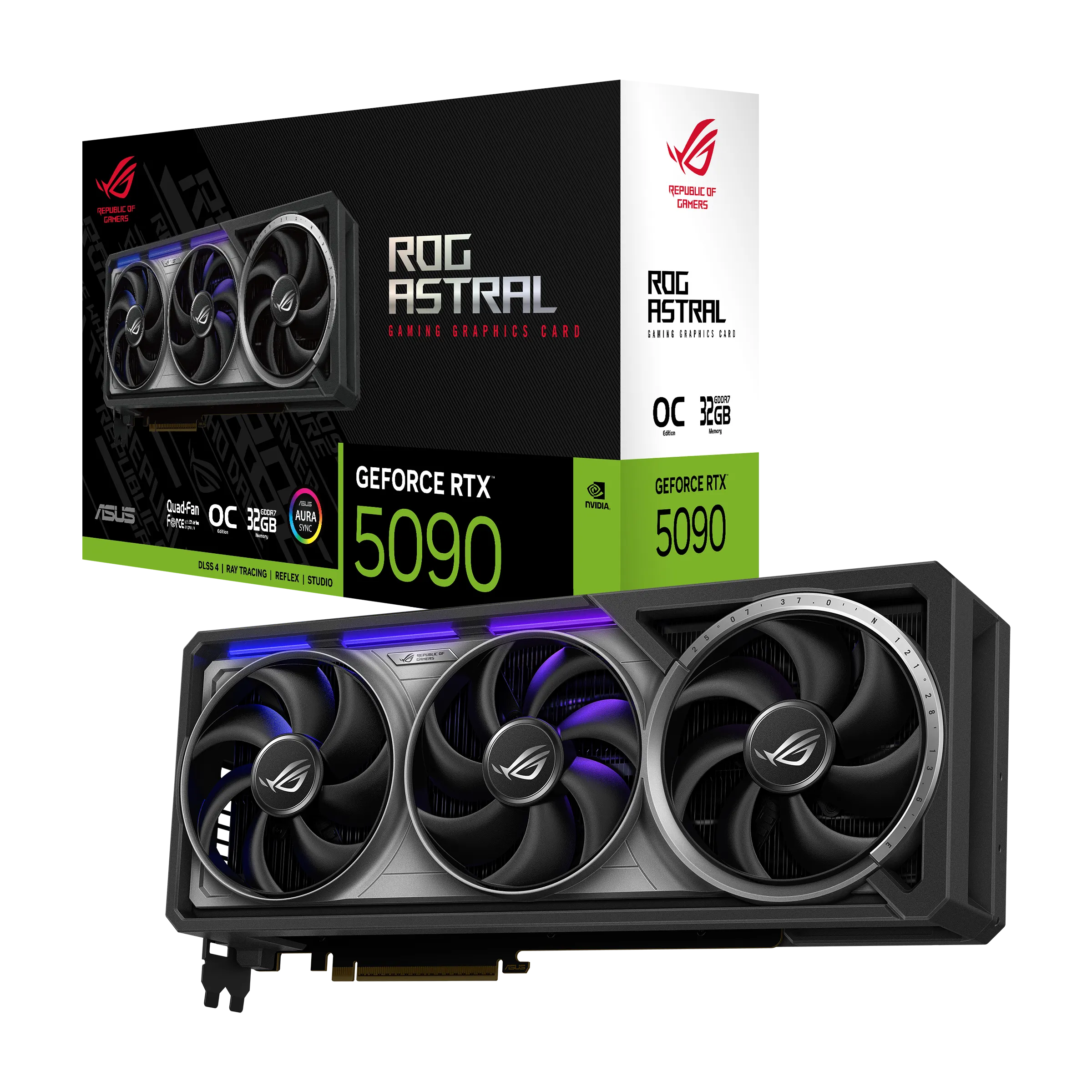 Asus GeForce RTX 5090 32GB ROG Astral OC Gaming - graphics card + NVIDIA Bundle: Borderlands 4