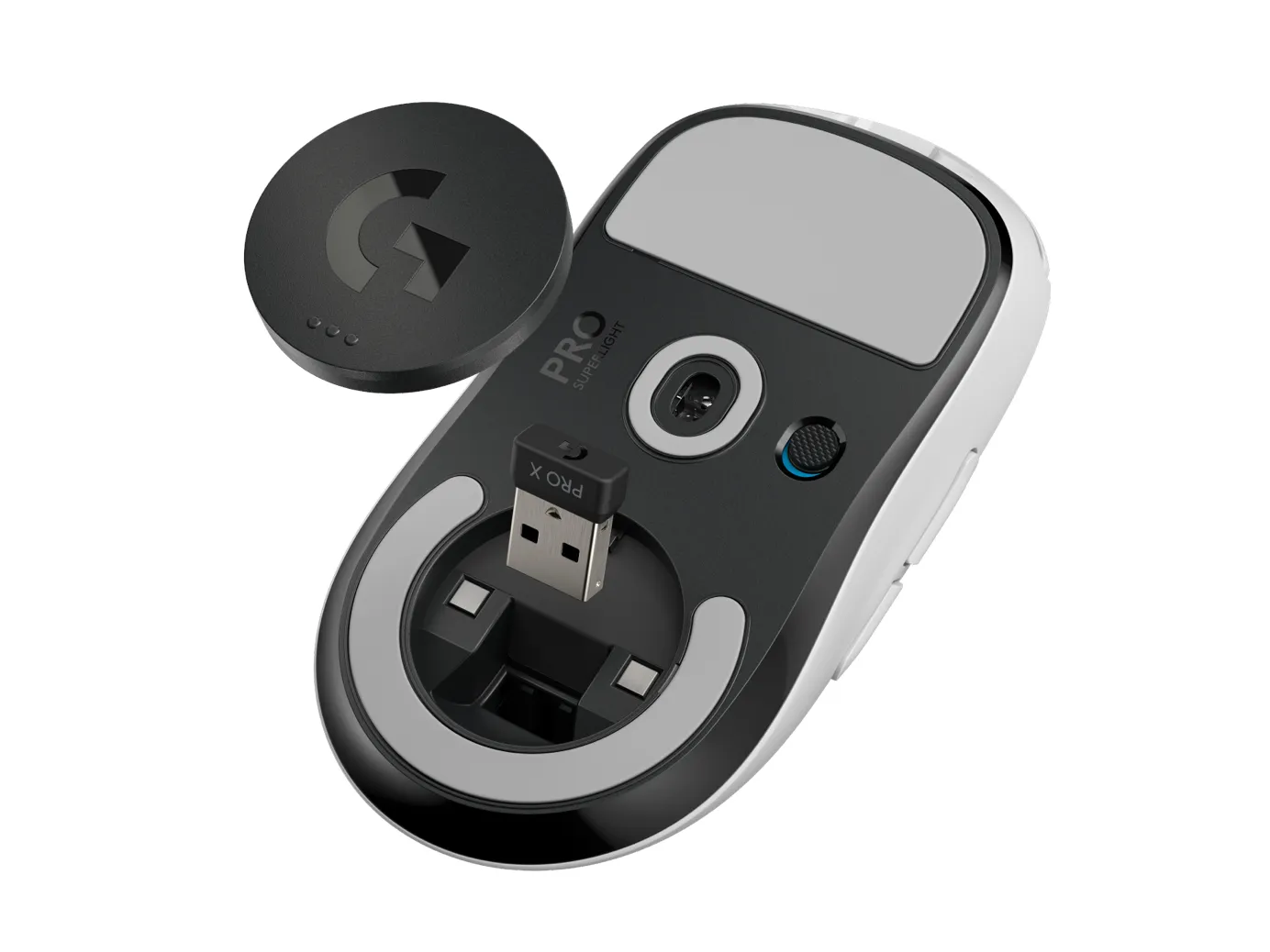 Logitech PRO X SUPERLIGHT - wireless gaming mouse, white