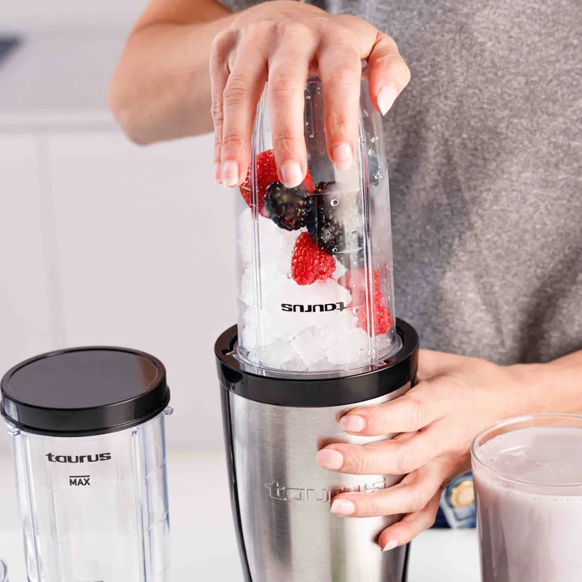Taurus Smoothi 800W -tehosekoitin, ruostumaton teräs