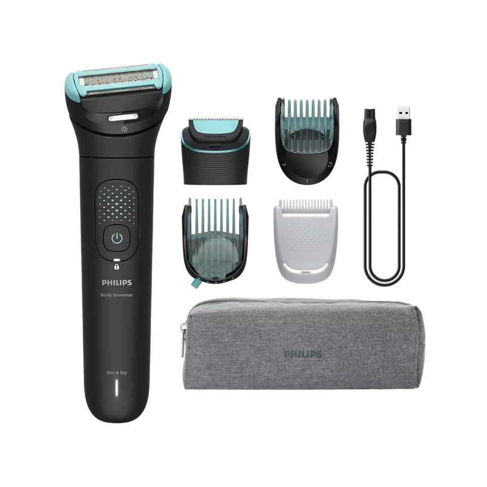Philips Body Groomer 7000 Series BG7470/15 - body groomer, Deep black