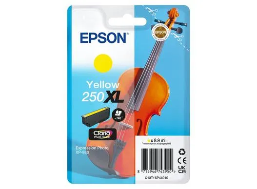 Epson 250XL -mustekasetti, 8.9 ml, keltainen