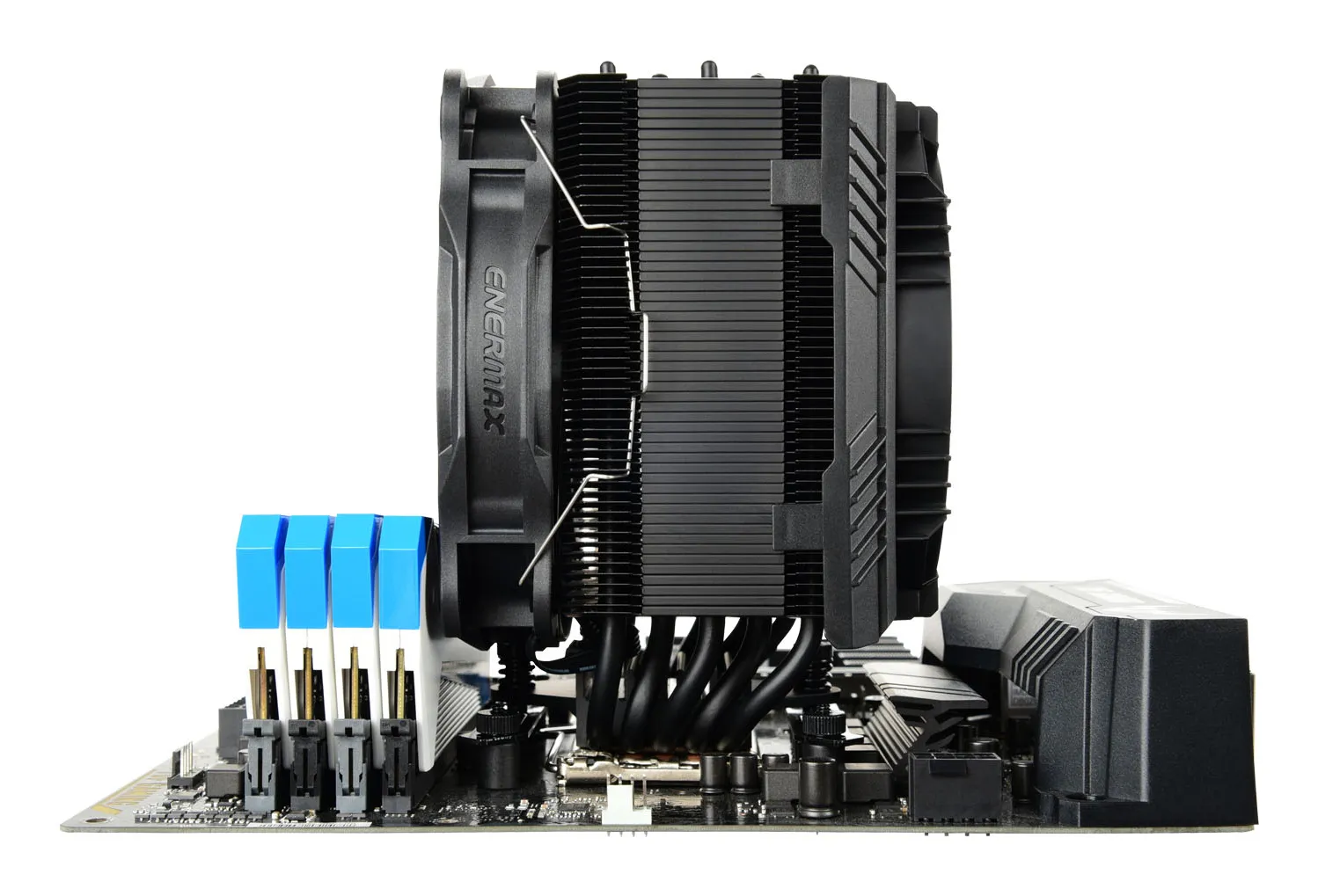 Enermax ETS-T50 AXE Silent Edition, 140 mm -prosessorij&auml;&auml;hdytin, musta