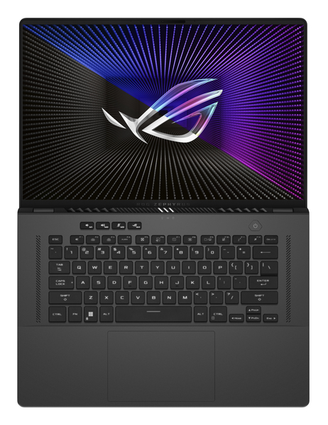 Asus ROG Zephyrus G16. Intel Core i7-1362H, 16 GB Ram, 1024 GB SSD, GeForce RTX 4060 8 GB, Windows 11 Home -pelikannettava