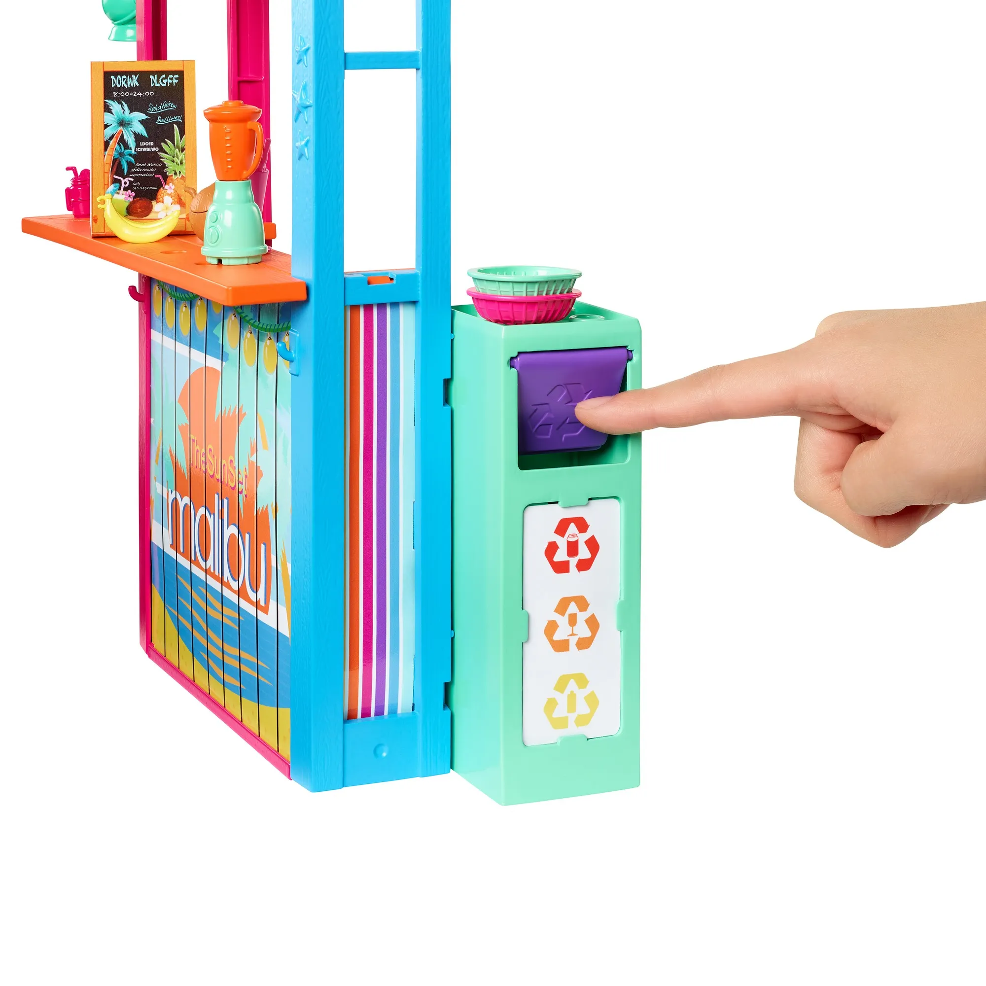 Barbie Loves Beach Hut Playset - GYG23