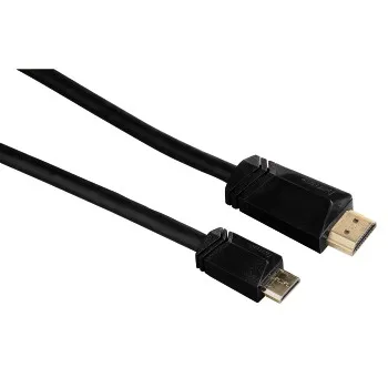 HAMA HDMI Type A to HDMI Type C (Mini) cable, Ethernet, 1.5 m, Black
