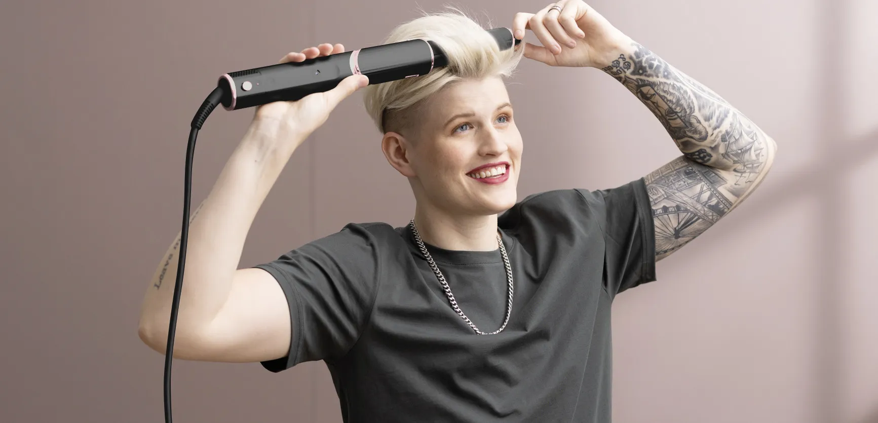 Shark FlexiStyle - hair curler, black