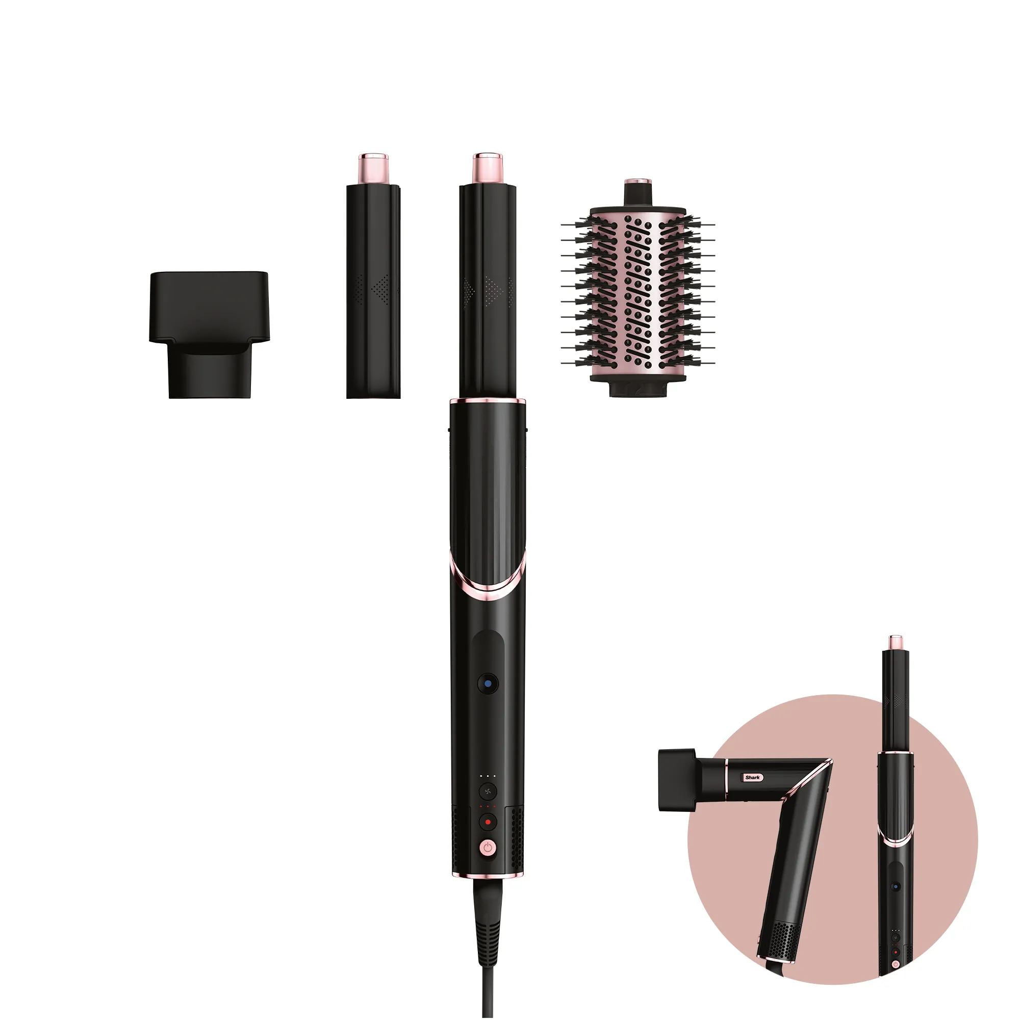 Shark FlexiStyle - hair curler, black
