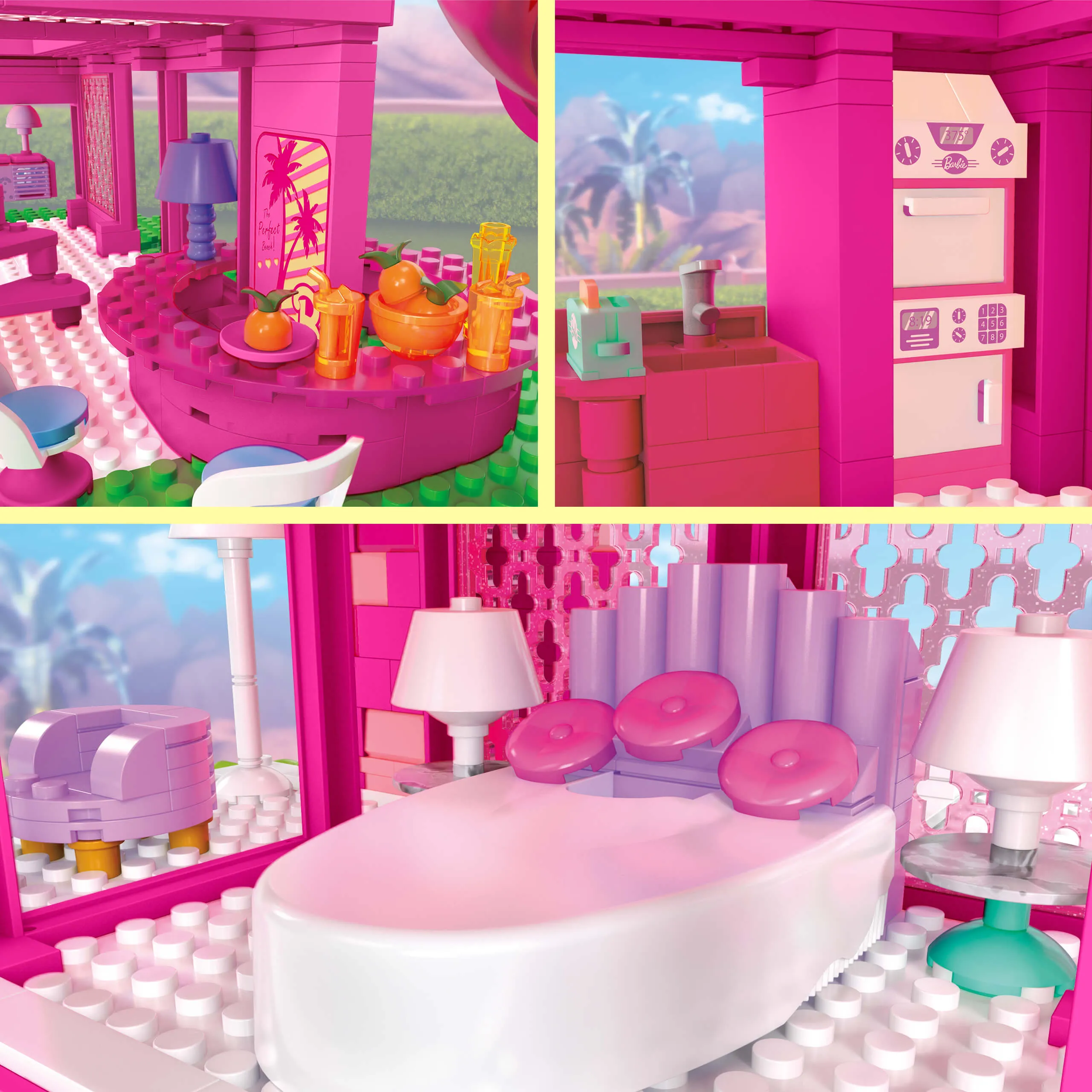 Mattel MEGA Barbie DreamHouse construction toy