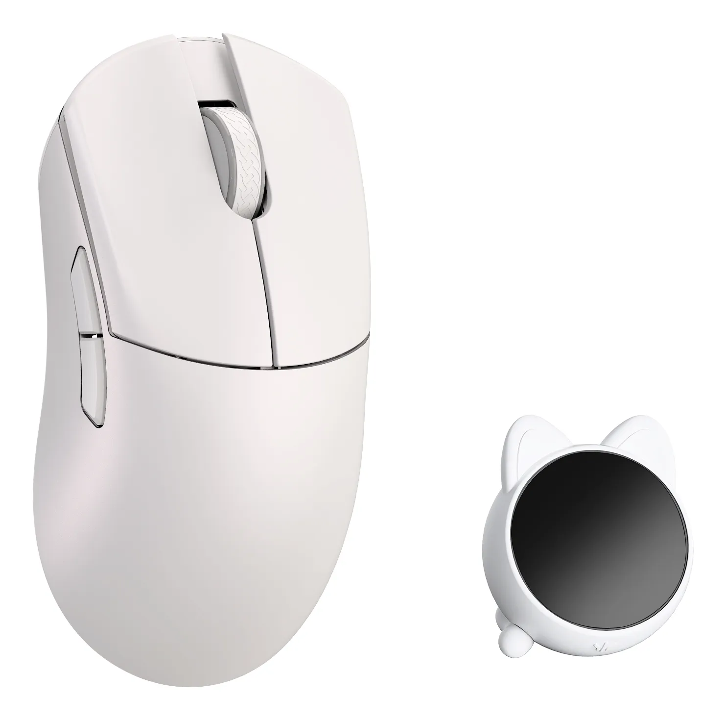 WLMouse Huan Omron Optical 8K tr&aring;dl&ouml;s gamingmus, vit