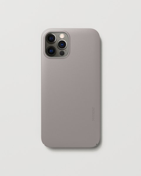 Nudient Thin Case V3, iPhone 12 / 12 Pro - fodral, Beige
