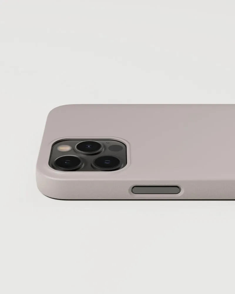 Nudient Thin Case V3, iPhone 12 / 12 Pro -suojakuori, Beige