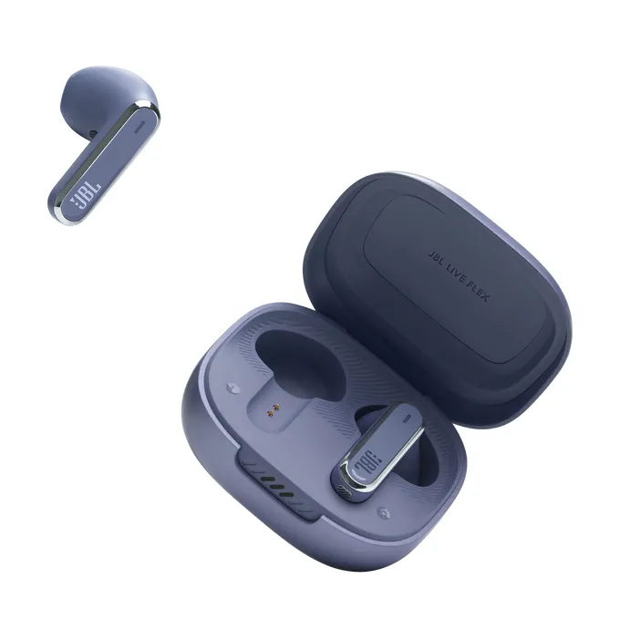 JBL Live Flex -langattomat nappikuulokkeet, sininen