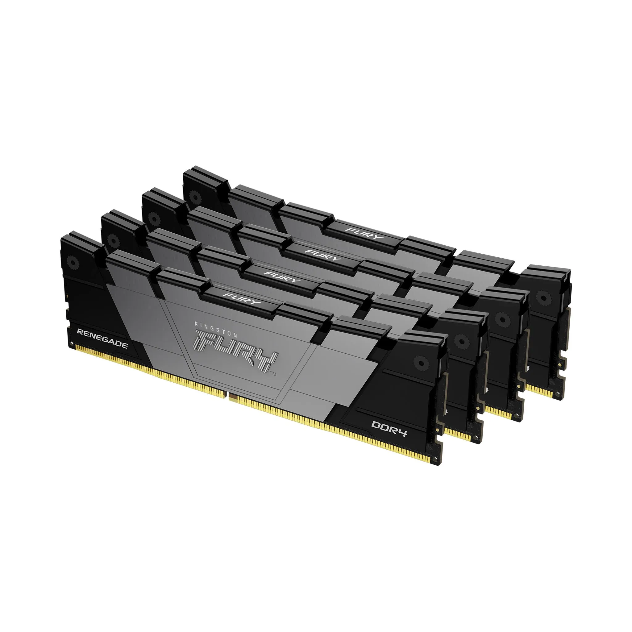Kingston FURY Renegade 128GB (4 x 32GB) DDR4 3200 MHz, CL16 - memory, Black
