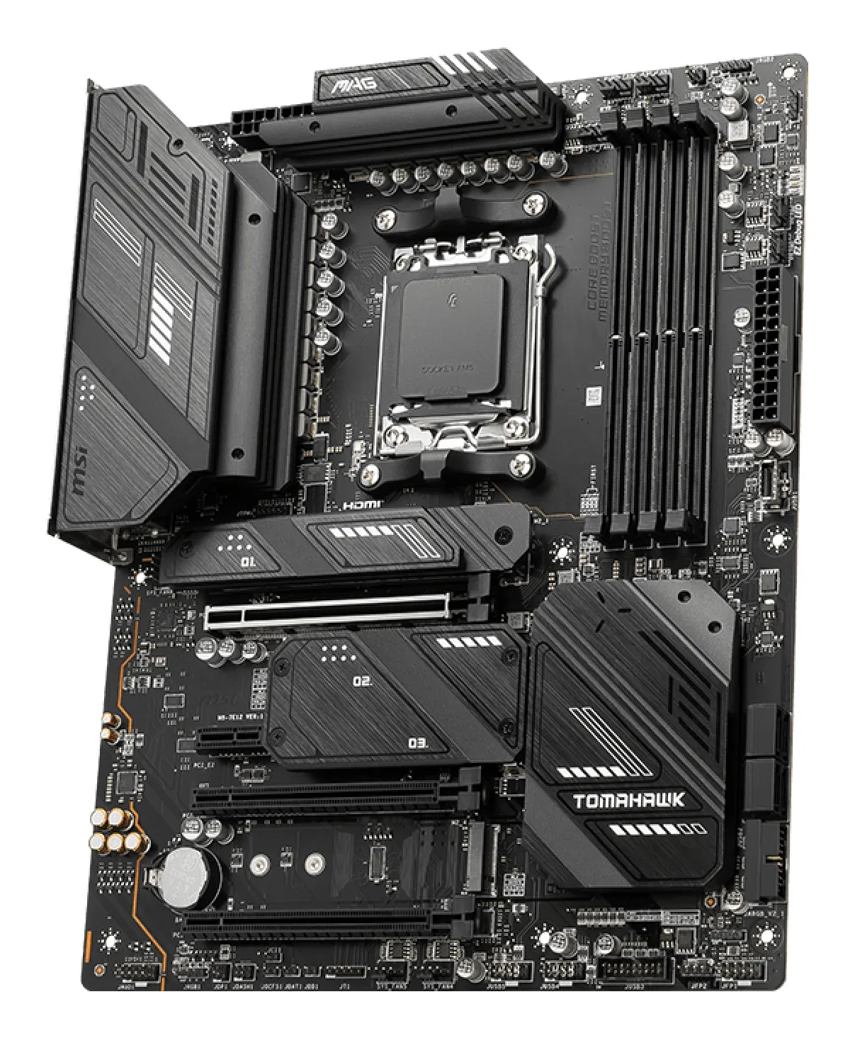 MSI MAG X670E TOMAHAWK WIFI ATX - moderkort