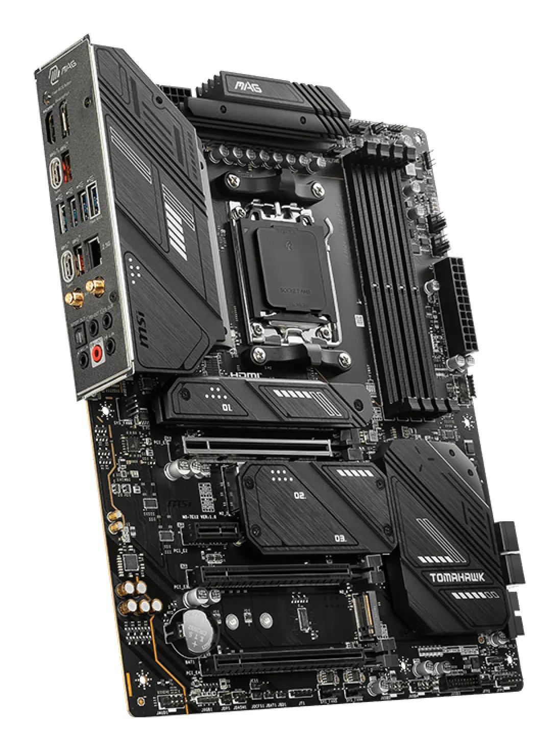 MSI MAG X670E TOMAHAWK WIFI ATX - moderkort