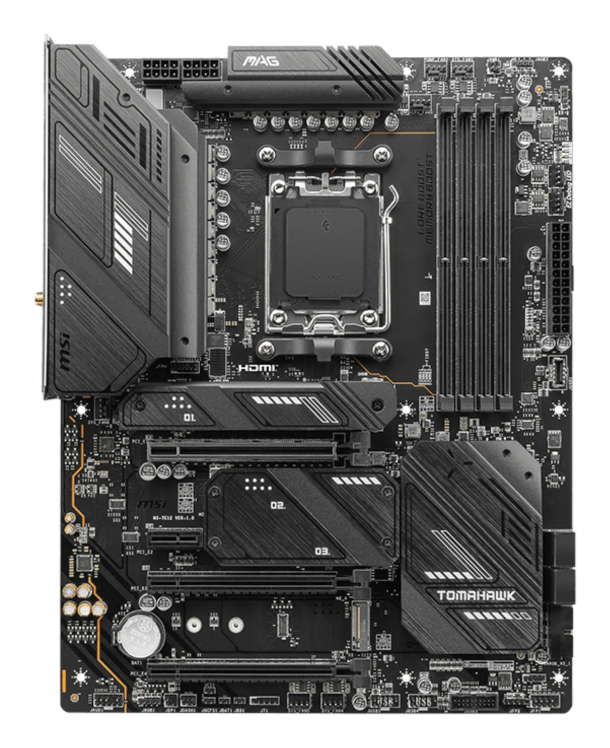 MSI MAG X670E TOMAHAWK WIFI ATX - moderkort