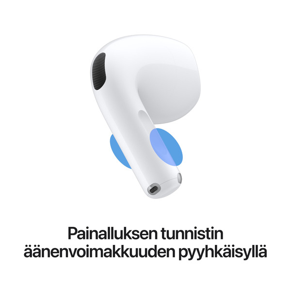 Apple AirPods 5 -langattomat nappikuulokkeet, valkoinen (Langaton latauskotelo)