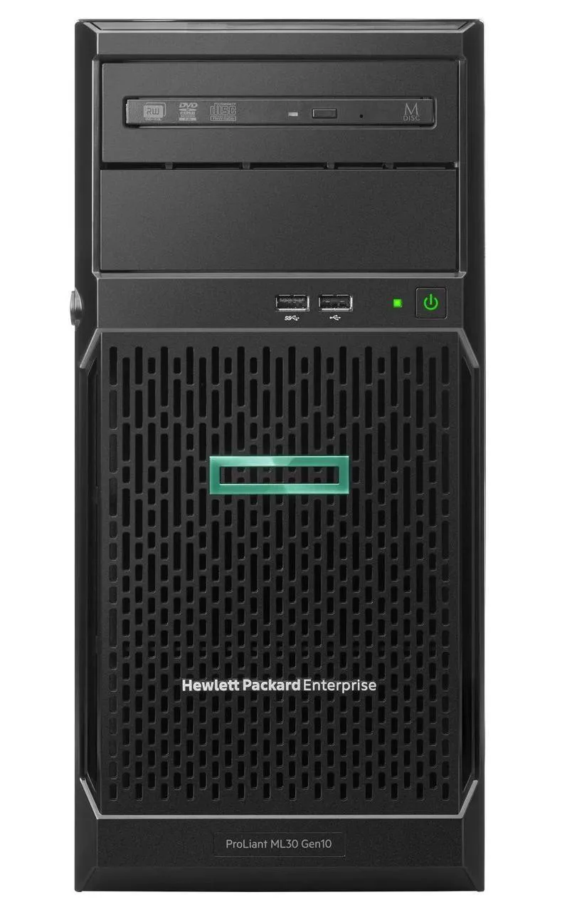 HPE ML30 Gen10 E-2224 1P 8G NHP Svr