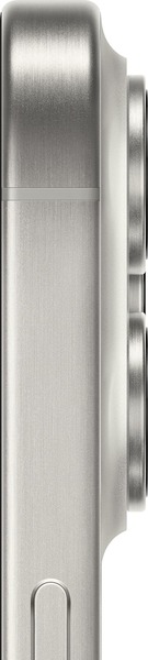 Renoverad iPhone 15 Pro Max 1 TB, vitt titan (Utm&auml;rkt skick)