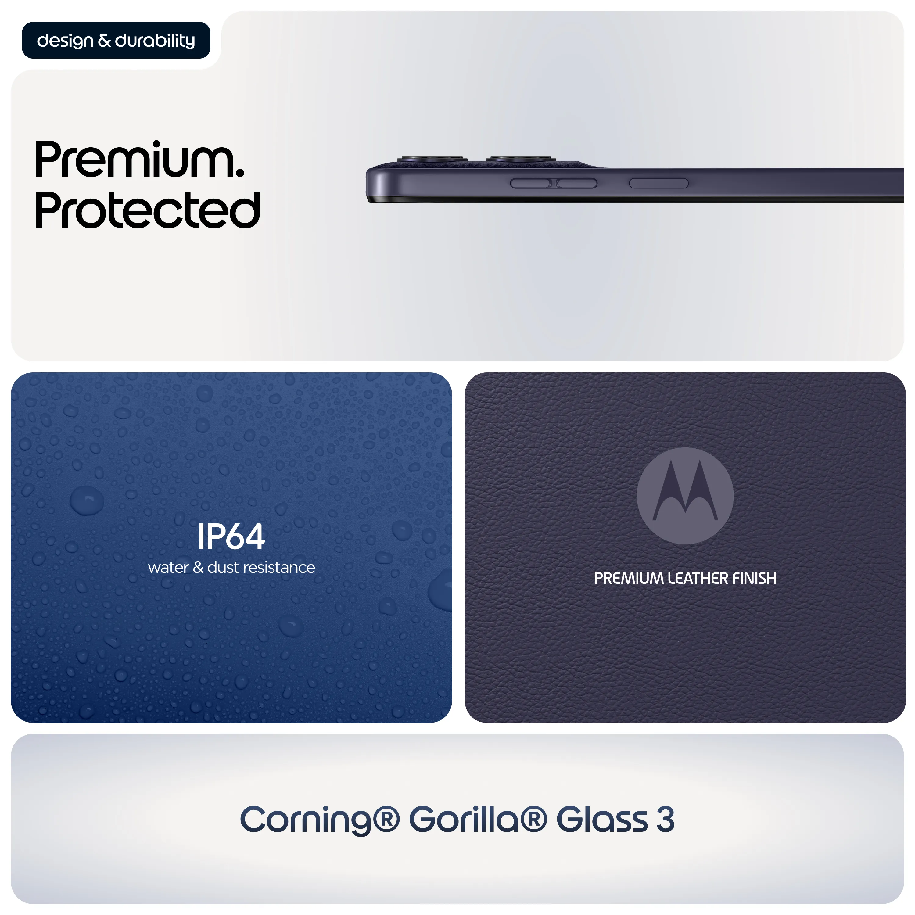 Motorola Moto G17 8/128GB, PANTONE Evening Blue