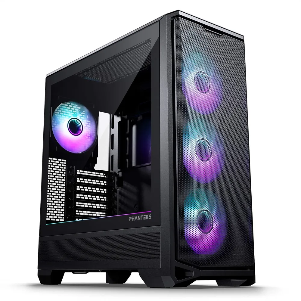 Phanteks Eclipse G400A DRGB 4x140mm - midi case, satin black