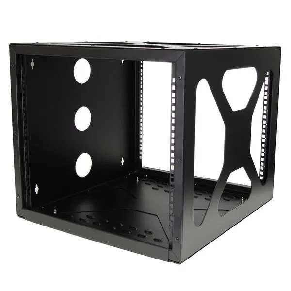 8U 19IN SIDE MOUNT OPEN RACK