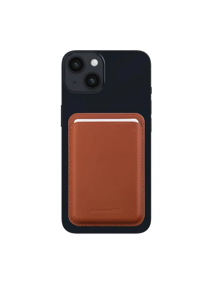 DBRAMANTE1928 ROSKILDE CC WALLET MAGSAFE - TAN