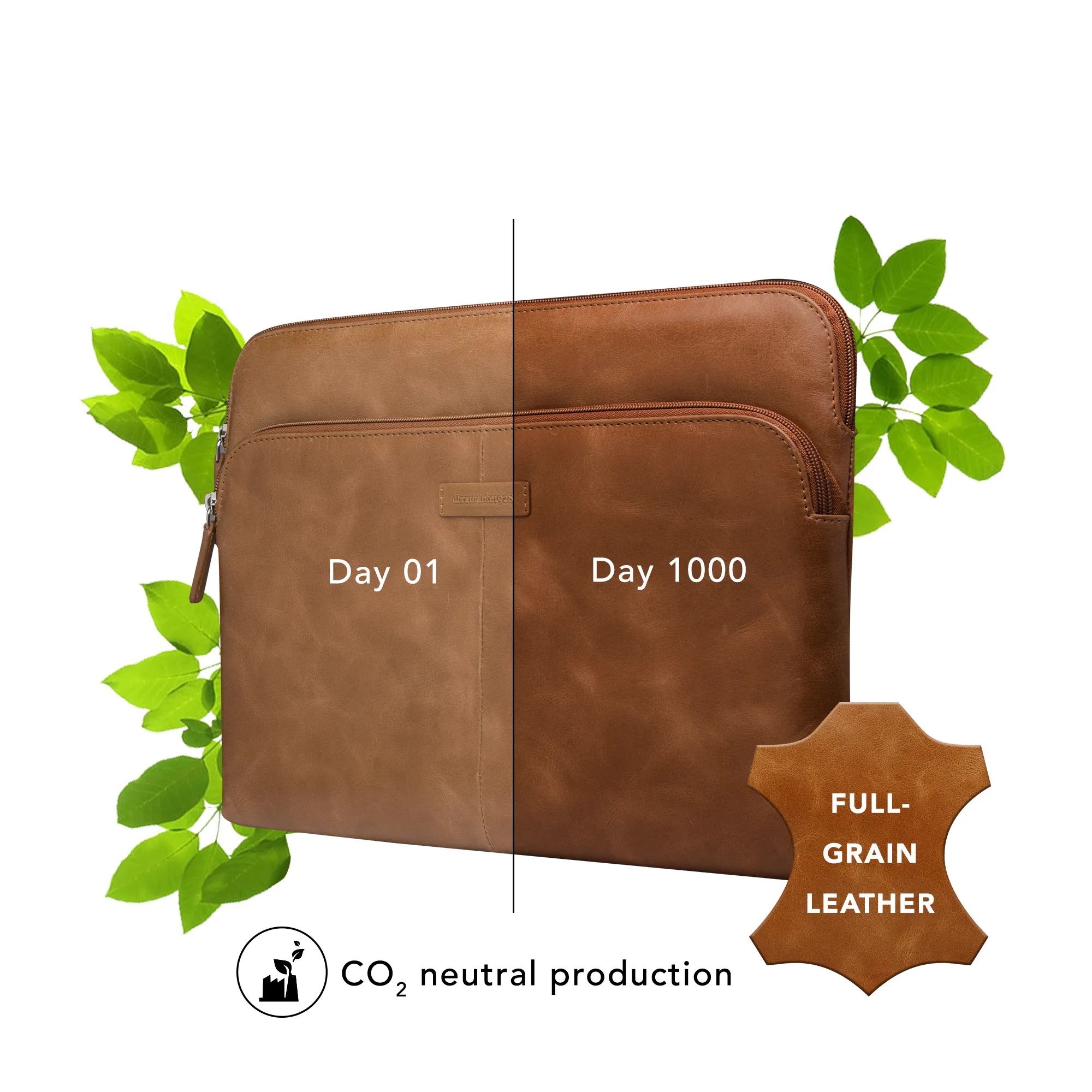 Dbramante1928 13" Skagen Pro+ (2nd Gen) MacBook Pro/Air - notebook sleeve, Brown