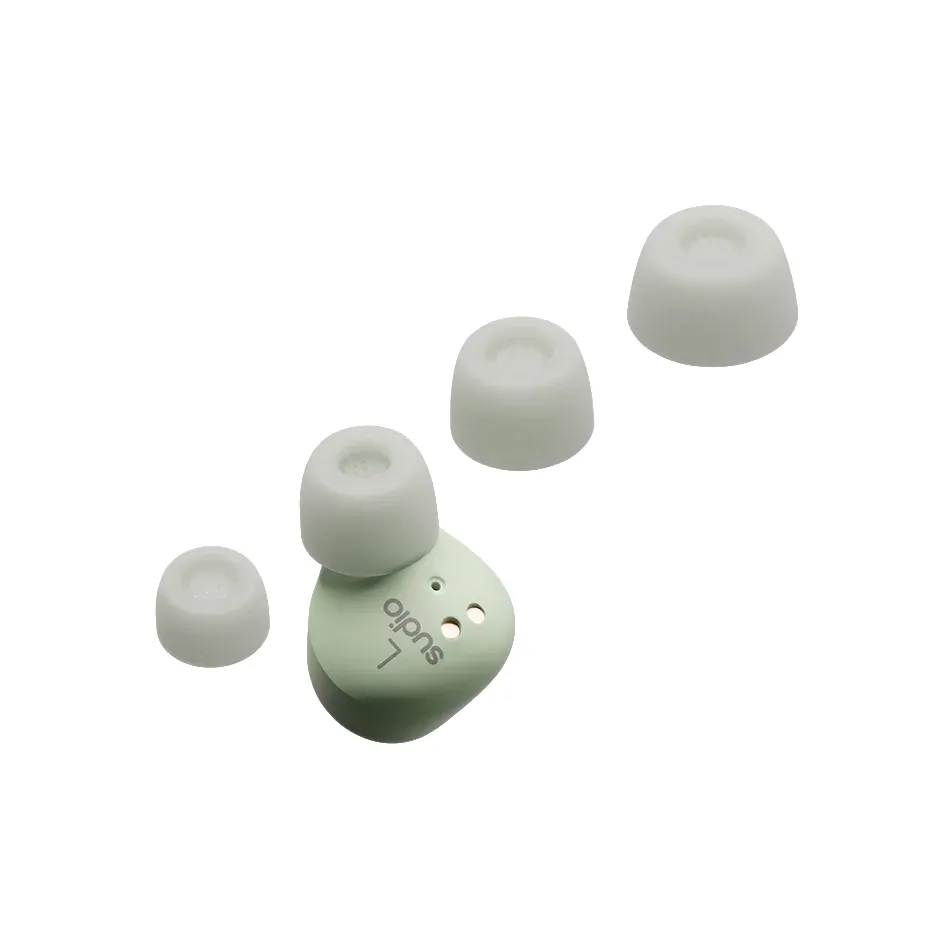 Sudio T2 ANC - tr&aring;dl&ouml;s in-ear h&ouml;rlurar, jade