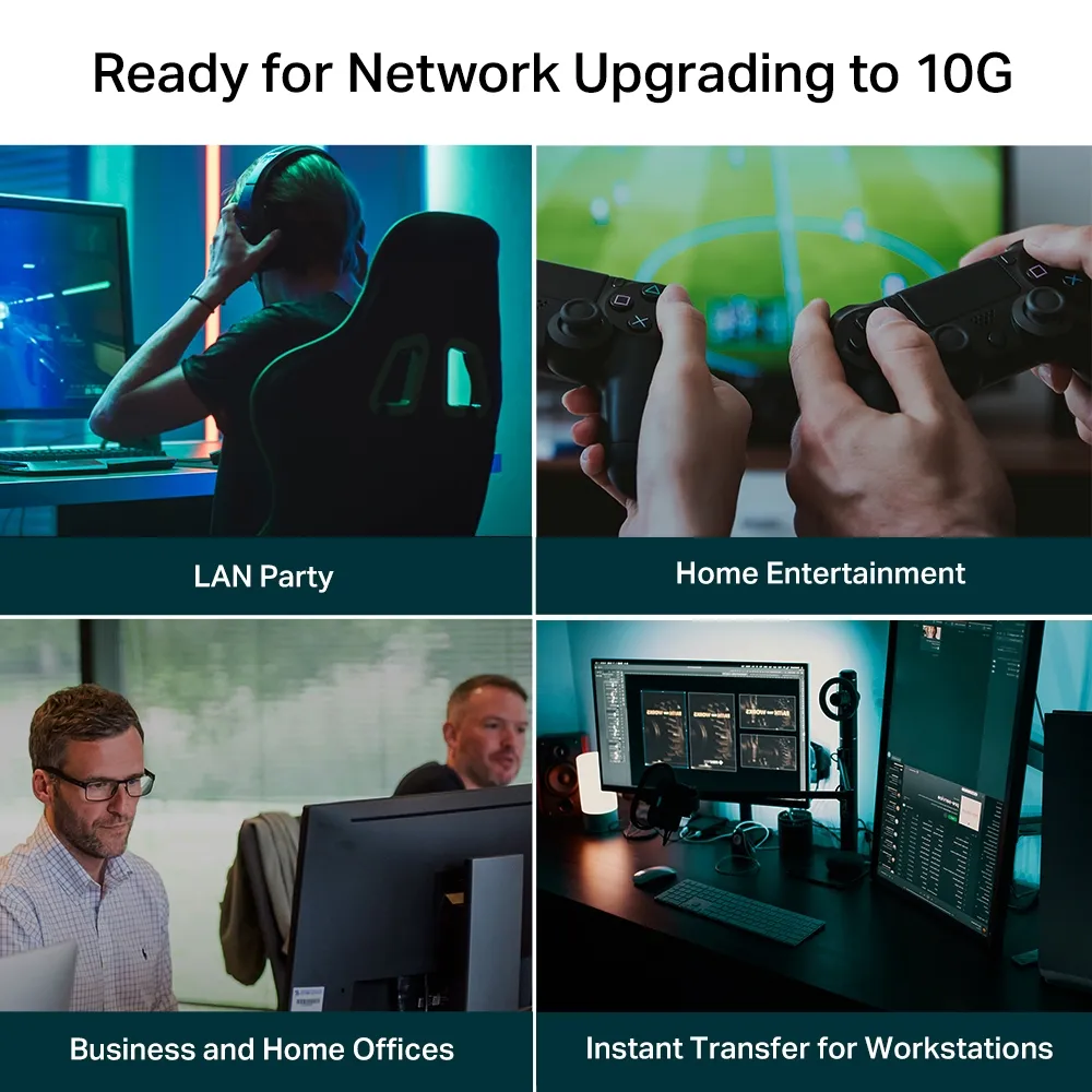 TP-LINK TL-SX105 10GE Unmanaged Switch