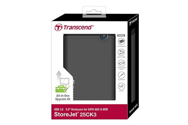 TRANSCEND 2.5 SSD/HDD ENCLOSURE KIT