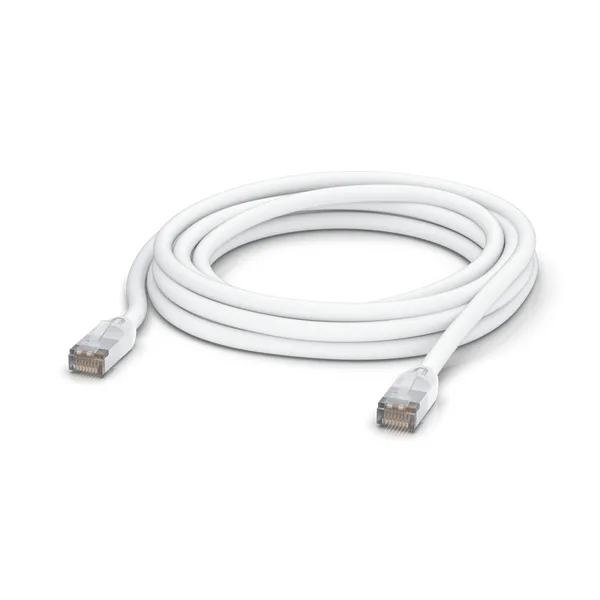 Ubiquity Cat5e S/UTP RJ45 5m n&auml;tverkskabel, vit