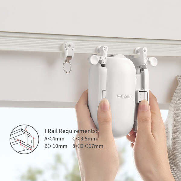 SwitchBot Curtain (I Rail 2), black