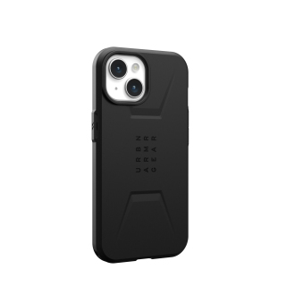 UAG Civilian MagSafe, iPhone 15 - fodral, Svart