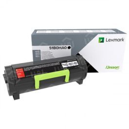 Lexmark 51B0HA0 High Yield Toner cartridge, Black