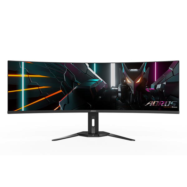 AORUS CO49DQ - OLED monitor - curved - 49&quot; - HDR