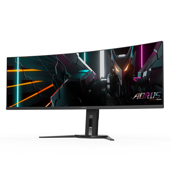 AORUS CO49DQ - OLED monitor - curved - 49&quot; - HDR