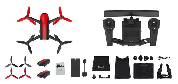 Parrot Bebop 2 Red &amp; Skycontroller