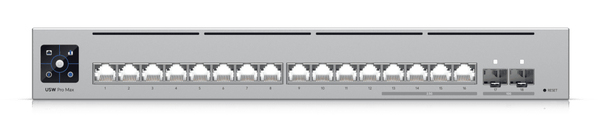 A 16-port, Layer 3 EtherlightingT switch 2.5 GbE